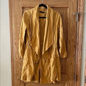 Max Jeans Mustard Trench Coat